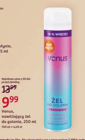 Żel do golenia nawilżający Venus