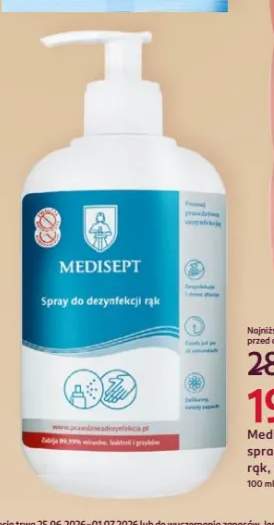 Spray do dezynfekcji rąk Medisept