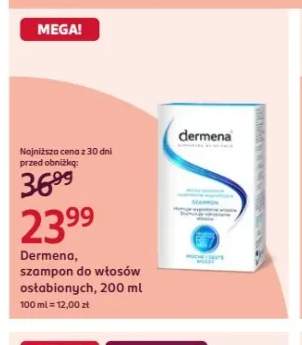 Szampon do włosów osłabionych Dermena