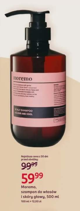 Szampon do włosów i skóry głowy Moremo Scalp Shampoo Clear and Cool