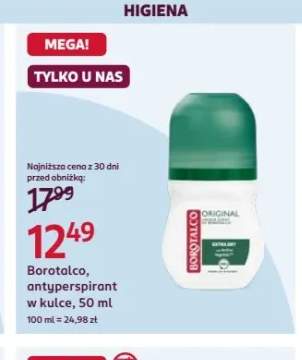 Antyperspirant w kulce Borotalco Original