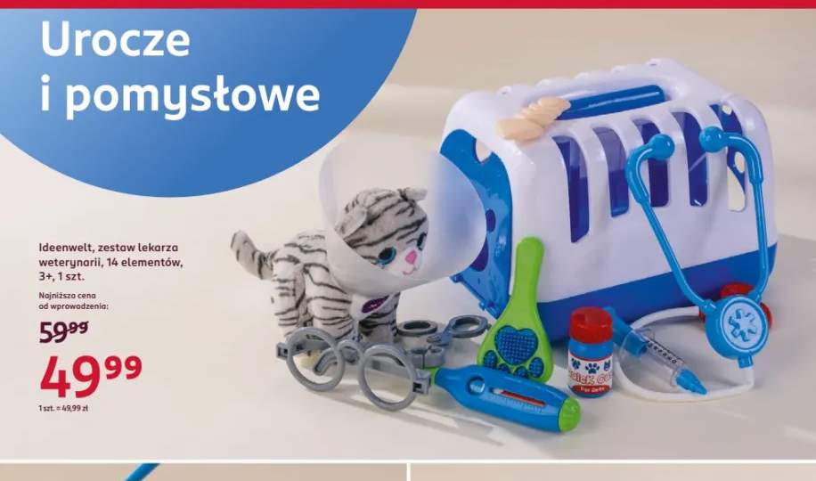 Zestaw lekarza weterynarii Ideenwelt 14 elementów