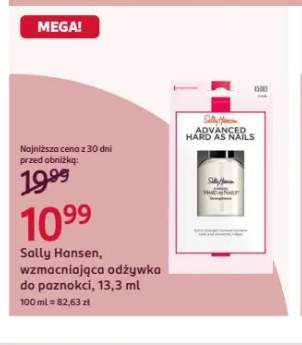 Wzmacniająca odżywka do paznokci Sally Hansen Advanced Hard As Nails