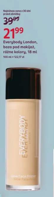 Baza pod makijaż Everybody London Glow Face Primer