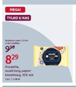 Nawilżany papier toaletowy Alouette