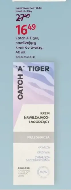 Nawilżający krem do twarzy Catch A Tiger