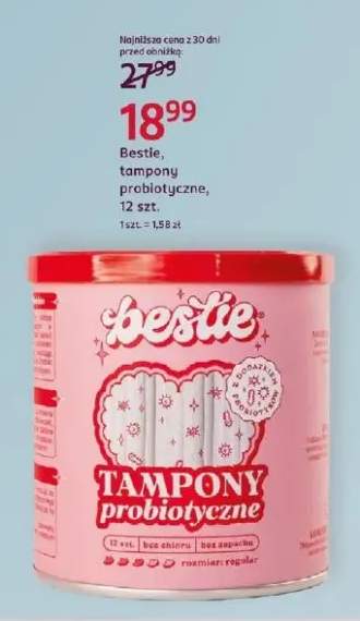 Tampony probiotyczne Bestie