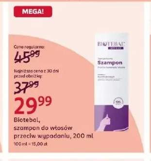 Szampon do włosów przeciw wypadaniu Biotebal