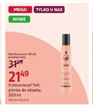 Pianka do włosów Schwarzkopf Taft