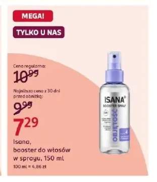 Booster do włosów w sprayu Isana