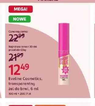 Transparentny żel do brwi Eveline Cosmetics
