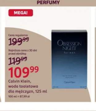 Woda toaletowa dla mężczyzn Calvin Klein
