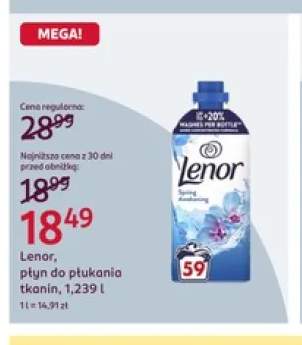 Płyn do płukania tkanin Lenor
