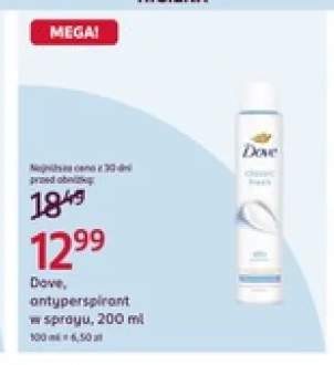 Antyperspirant w sprayu Dove