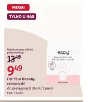 Rękawiczki do pielęgnacji dłoni For Your Beauty