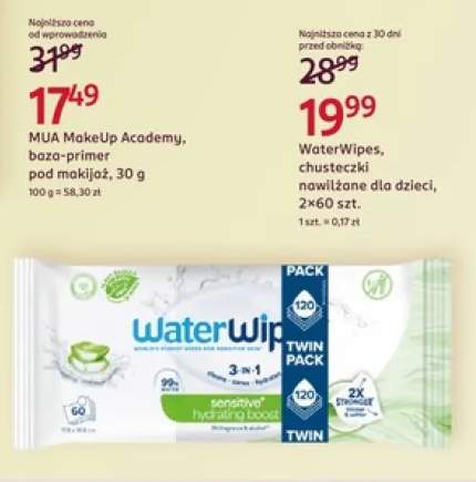 Chusteczki nawilżane dla dzieci WaterWipes 2-pak