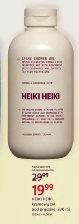 Kremowy żel pod prysznic Heiki