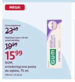 Ortodontyczna pasta do zębów GUM