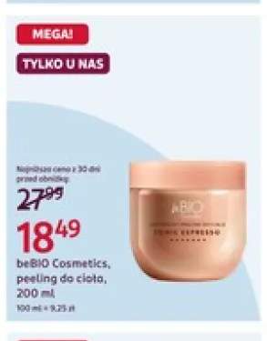 Peeling do ciała beBIO Cosmetics