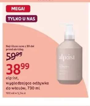 Wygładzająca odżywka do włosów alp:ist