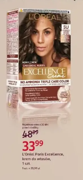Krem do włosów L'Oréal Paris Excellence 5U