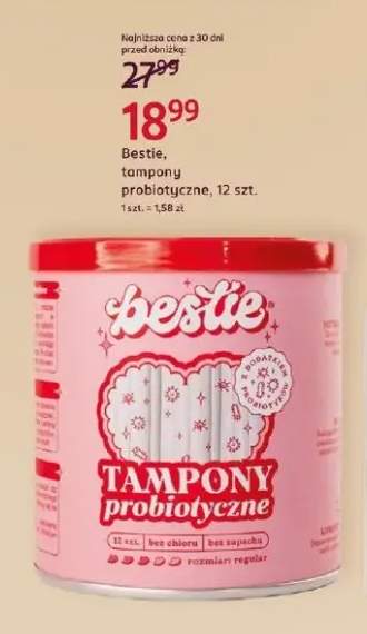 Tampony probiotyczne Bestie