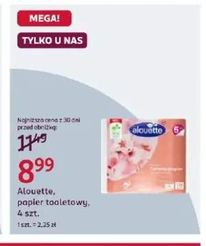 Papier toaletowy Alouette 4-pak