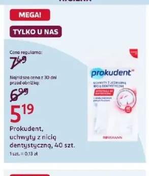 Uchwyty z nicią dentystyczną Prokudent