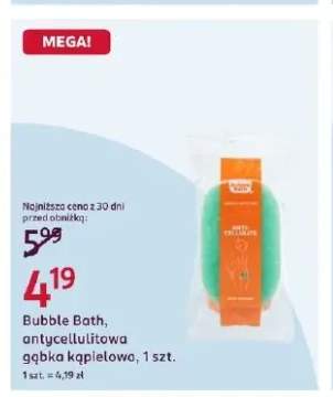 Antycellulitowa gąbka kąpielowa Bubble Bath