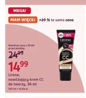 Nawilżający krem CC do twarzy Lirene
