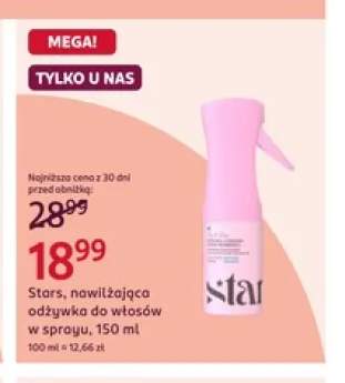 Nawilżająca odżywka do włosów w sprayu Stars