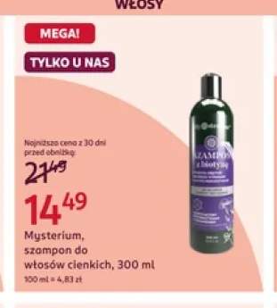 Szampon do włosów cienkich Mysterium