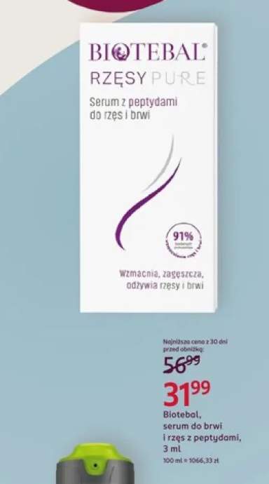 Serum do brwi i rzęs z peptydami Biotebal