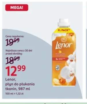 Płyn do płukania tkanin Lenor